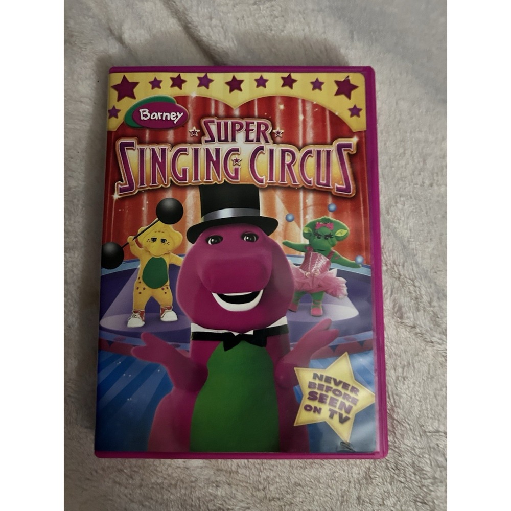 NEW - Barney Super‎ Singing Circus - Never Before Seen On TV Dvd